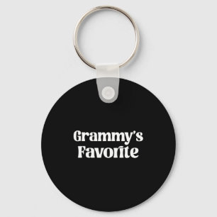 Funny Grammy’s Favorite Funny Grandparent Granhild Key Ring