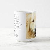 Funny Granddog Dog Grandpa Personalised Pet Photo Coffee Mug (Center)