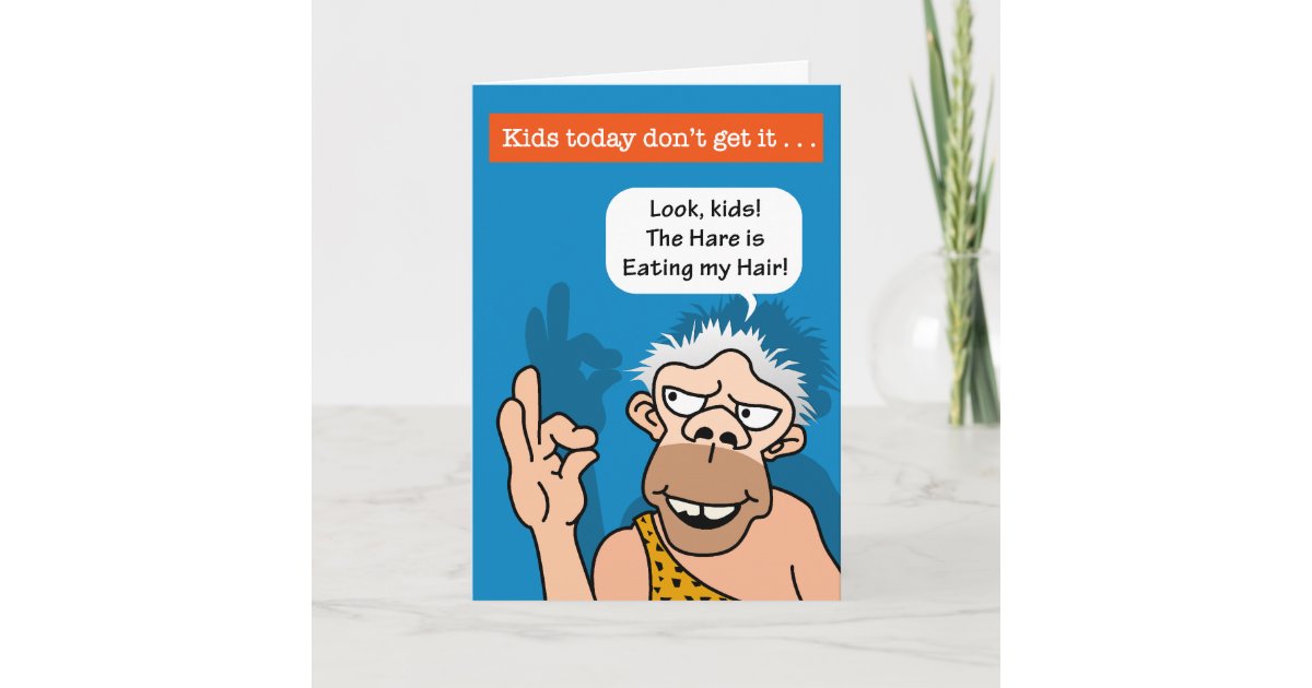 funny grandfather birthday card zazzlecouk