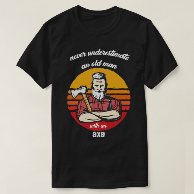 Funny Grandfather t2 T-Shirt (Design Front)