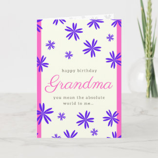 Funny Grandma Birthday Card - Inheritance 