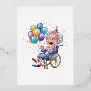 Funny Grandma Birthday Gift for Elderly Aunt