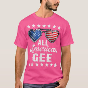Funny Grandma Fourth Of July Womens, All American T-Shirt
