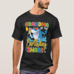 Funny Grandma Of The Shark Birthday Animal Lover B T-Shirt<br><div class="desc">Funny Grandma Of The Shark Birthday Animal Lover Boys Girls</div>