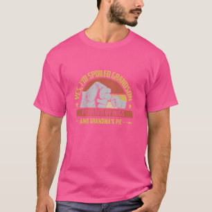 Funny Grandma Spoiled Grandson Grandparents T-Shirt