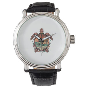 Funny Grandma Turtle Beach Vintage Shirt Design_1 Watch