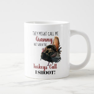 Funny Grandma Wild Turkey Hunting Mug