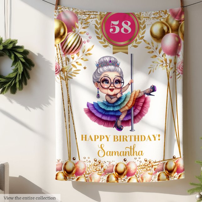 Funny Grandmother Blanket Retirement Gift Custom (Funny Grandmother Blanket Retirement Gift Custom)