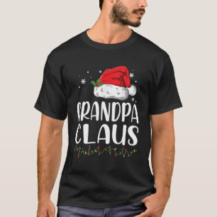 Funny Grandpa Claus Christmas T-Shirt Pyjamas Sant