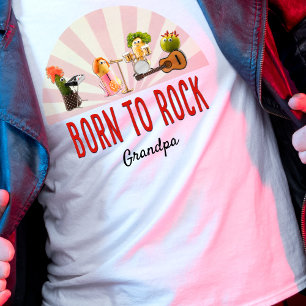 Funny Grandpa Gift – Cool Veggie Music Lover T-Shirt