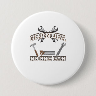 Funny Grandpa Shirt If Grandpa Cant fix it N 7.5 Cm Round Badge