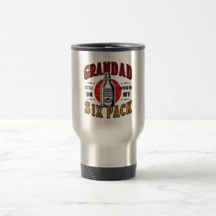 Funny Grandpa Six Pack Commuter Mug - Father's Day