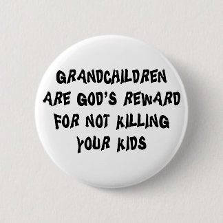 Funny Grandparents 6 Cm Round Badge