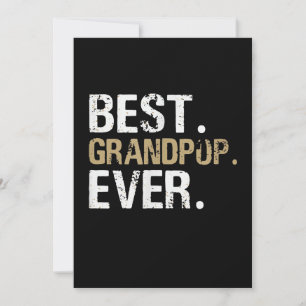Funny Grandson Best Grandpop Ever