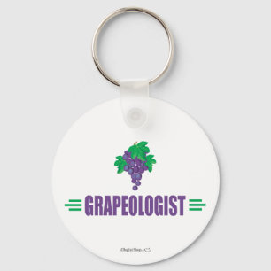 Funny Grapes Key Ring