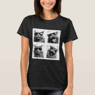 Funny Graphic Cat Photobooth Selfie Funny _1 T-Shirt