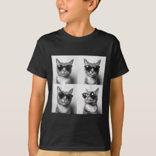 Funny Graphic Cat Photobooth Selfie Funny _4 T-Shirt