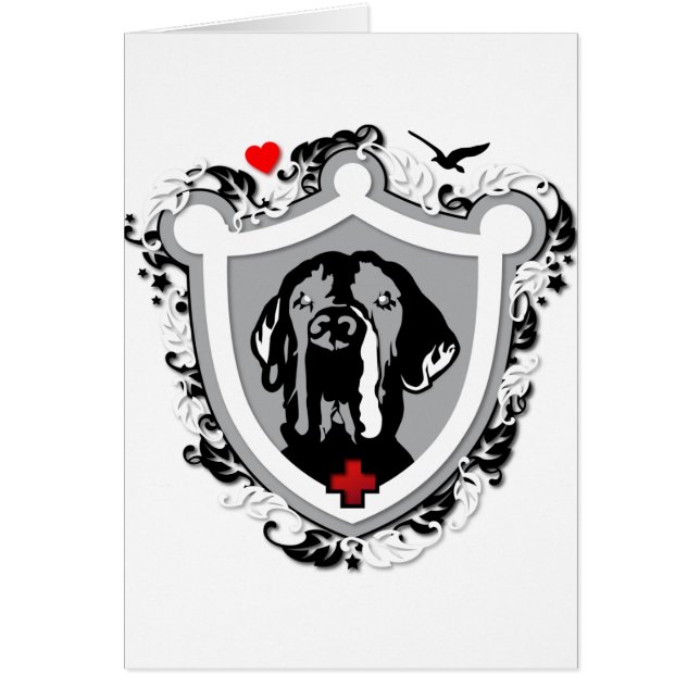 Funny Great Dane Ilios  (Front)