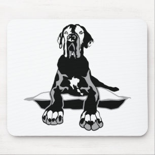 Funny Great Dane Ilios  Mouse Mat