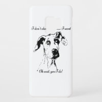 Funny Great Dane Spoiled Dog Humour Quote