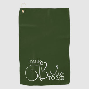 Funny Green Golf Joke Towel