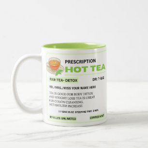 Funny Green Prescription Hot Tea Mug