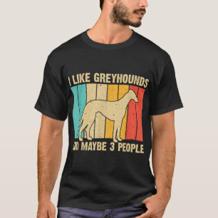 Funny Greyhound Design Men Women Italian Greyhound T-Shirt