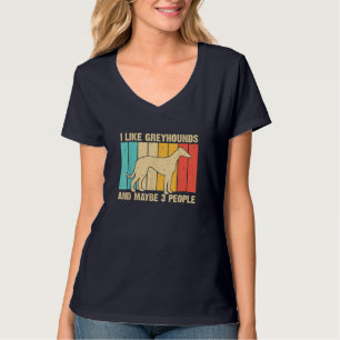 Funny Greyhound Design Men Women Italian Greyhound T-Shirt