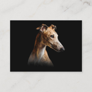 Funny Greyhound Face Greyhound Smile greyhound Enclosure Card
