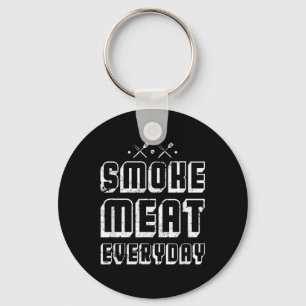 Funny Grill Bbq Chef Gift Idea Barbecue Key Ring