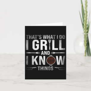 Funny Grilling Bbq Barbecue Smoking Meat Smoker Gr Card