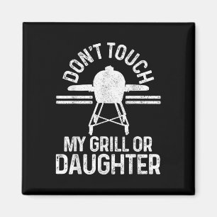 Funny Grillmaster Bbq Grill Chef Gift Magnet