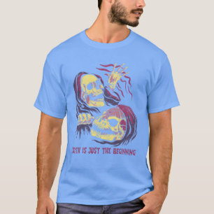 Funny Grim Reaper Lover Halloween Horror Spooky gi T-Shirt