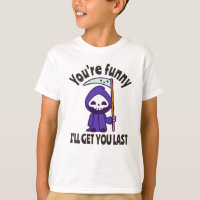 Funny Grim Reaper Skeleton Halloween Costume