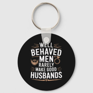 Funny Groom Men Husband Wedding  Key Ring