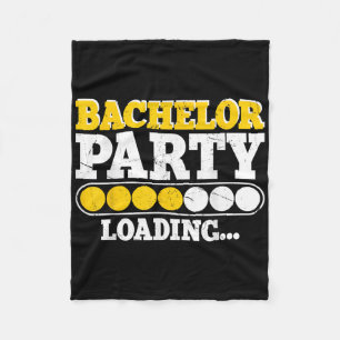 Funny Groom Wedding Bachelor Party _2 Fleece Blanket