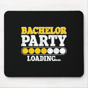 Funny Groom Wedding Bachelor Party _2 Mouse Mat