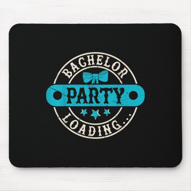 Funny Groom Wedding Bachelor Party _3  Mouse Mat (Front)