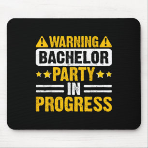 Funny Groom Wedding Bachelor Party _5  Mouse Mat