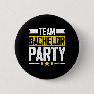 Funny Groom Wedding Bachelor Party 6 Cm Round Badge
