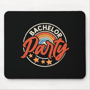 Funny Groom Wedding Bachelor Party Mouse Mat