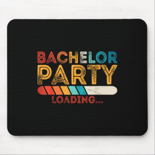 Funny Groom Wedding Bachelor Party Mouse Mat