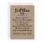 Funny Groomsman or Best Man Job Proposal