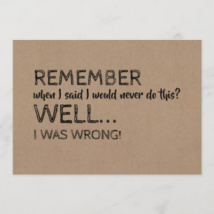 Funny Groomsman or Best Man Proposal Invitation