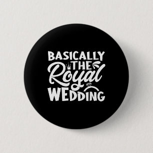 Funny Groomsmen And Bridesmaid - Wedding Officiant 6 Cm Round Badge