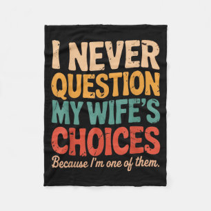 Funny Groovy Dad Joke Quote For Husband Fathers Da Fleece Blanket