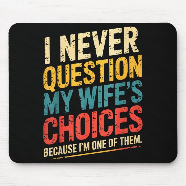 Funny Groovy Dad Joke Quote For Husband Fathers Da Mouse Mat (Front)