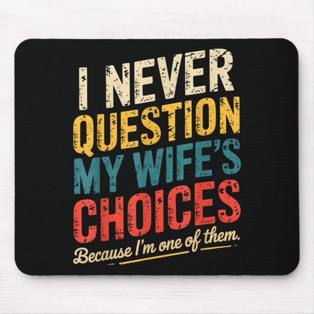 Funny Groovy Dad Joke Quote For Husband Fathers Da Mouse Mat (Front)