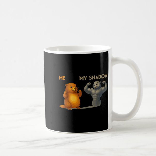 Funny Groundhog Day  Coffee Mug (Right)