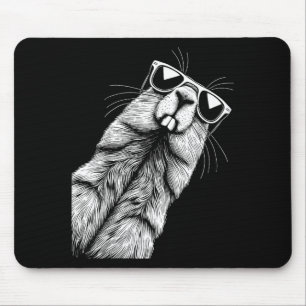 Funny Groundhog Lover Woodchuck Groundhog Day _2  Mouse Mat